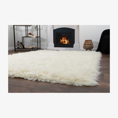 The Range Flokati Rug  1500 Gramm Wool per Squaremeter - Wool White / 7.75 / 250cm