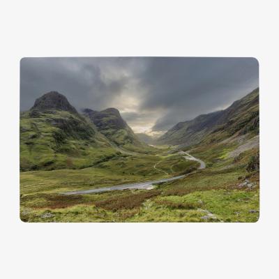The Range Highlands Designer Rug - Green / 150cm