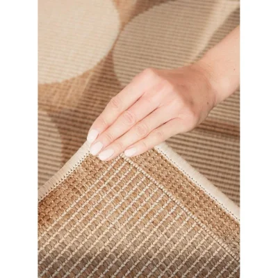 The Range Reversible Weatherproof Indoor & Outdoor Rug Beige - Beige / 230.0cm