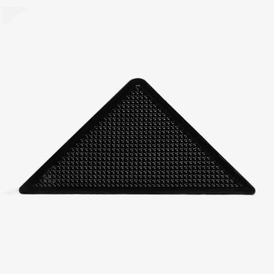 The Range Pack Of Anti Slip Rug Corner Grips - Black