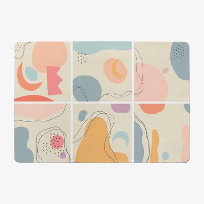 The Range Various Shapes And Doodle Objects Designer Rug - Pink / 150cm