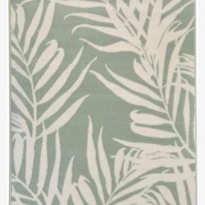 The Range Maestro Collection Leaf Design Rug in Green  3571 GG11 - green
