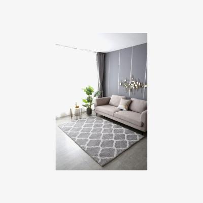 The Range Grey Trellis Rug - 200cm