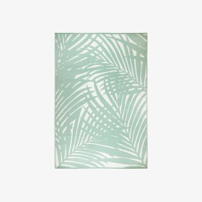 The Range Tropical Leaf Outdoor Rug - Sage