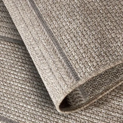 The Range Striped Indoor & Outdoor Rug Brown - Brown / 230.0cm