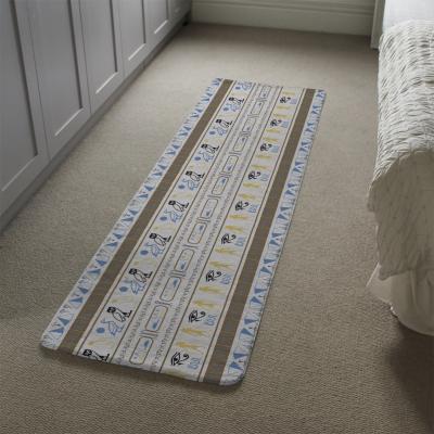 The Range Heiroglyphs Runner Rug - Blue