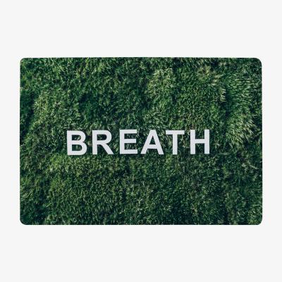 The Range Wellness Breath Designer Rug - Green / 150cm