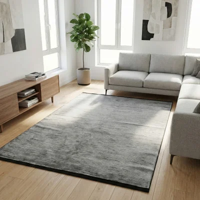 The Range Nova Rug - Grey / 170cm