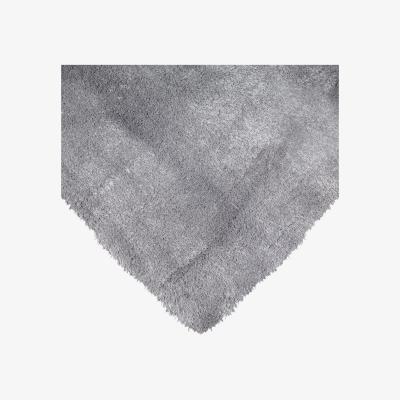 The Range Deluxe Shaggy Rug - Silver / 150cm / 90cm