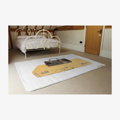 The Range Holiday Shopping Rug - Yellow / 230cm