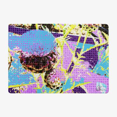 The Range Afro Plants Rug - Blue / 150cm