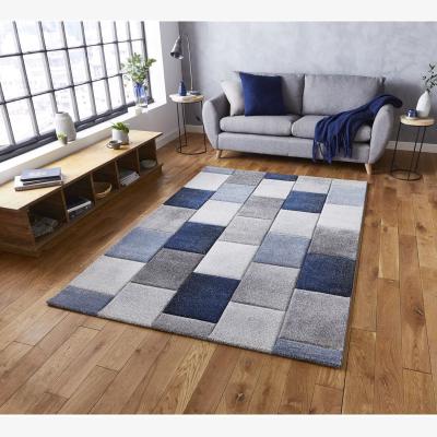 The Range Brooklyn 21830 GreyBlue Rug - Grey/Blue / 290cm