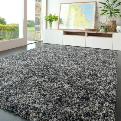 The Range Slate Grey Mottled Shaggy Area Rug - Slate Grey / 230 x 160cm