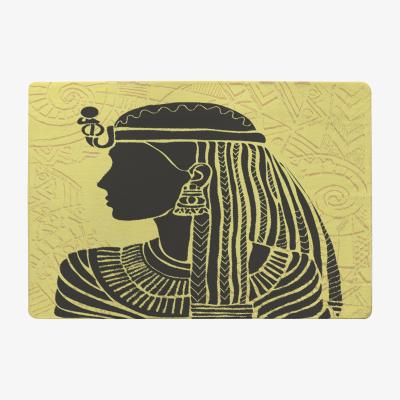 The Range Egyptian Women On Yellow Rug - Yellow / 110cm
