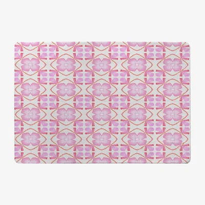 The Range Orange Sublime Boho Chic Summer Design Rug - Pink / 150cm