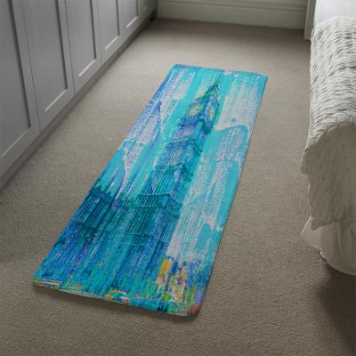 The Range Crazy Blue Ben  Runner Rug - Blue