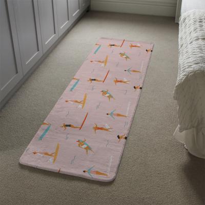 The Range Surfers Runner Rug - Pink
