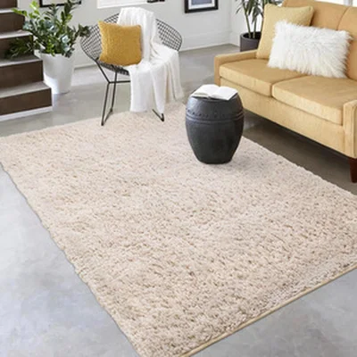 The Range Aline Abstract Rug Living Room Modern Grey Rug in Large 150x210 cm (4'11"x6'7") - Cream