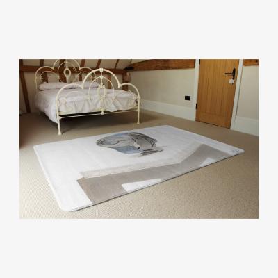 The Range Crystal Watch Rug - White / 230cm