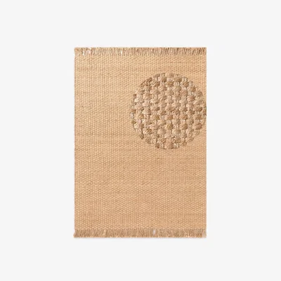 The Range Hanse Home Handloom Fjord Natural Jute Plain Rug Beige - Beige / 300.0cm / 80.0cm