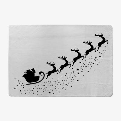 The Range Santa Claus Flying Style Rug - white / 230cm
