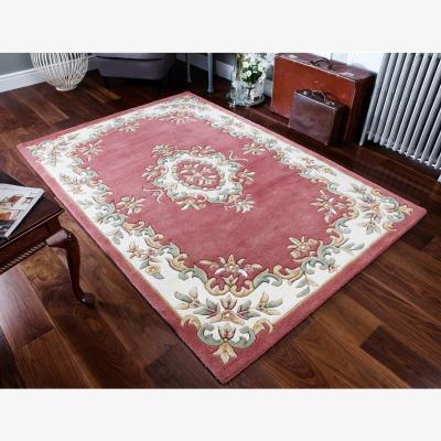 The Range Traditional Antique Design Area Rug - Pink / 285cm / 200x285cm