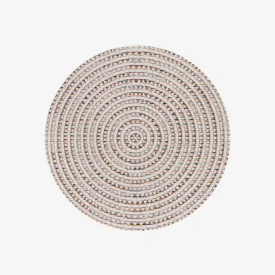 The Range Colour Spiral Round Rug  - Multicolour