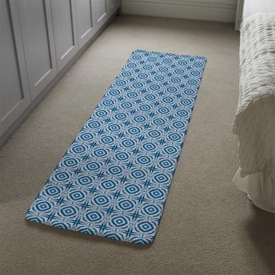The Range Blue Powerful Runner Rug - Blue
