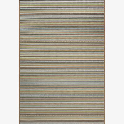The Range Multicolored Striped Rug - Multicoloured