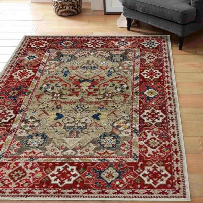 The Range Classic Red Transitional Area Rug - Tartan - Red