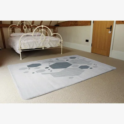 The Range Geometric Graphic 1600S Rug - Blue / 230cm