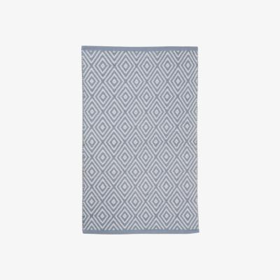 The Range Fuller Diamond Rug - Blue / 90cm