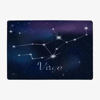 The Range Zodiac Sign Virgo Style Rug - blue / 230cm