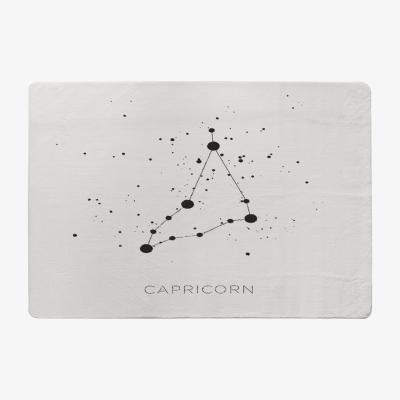 The Range Star Constellation Zodiac Capricorn Style Rug - white / 230cm