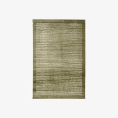 The Range Solid Green Area Rug - Moss Green / 170cm
