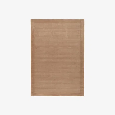 The Range Beige Natural Wool Area Rug - Beige / 230cm