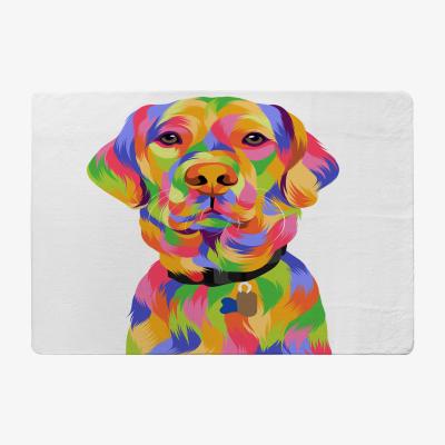 The Range Amazing Illustration Pop Art Designer Rug - Red / 150cm