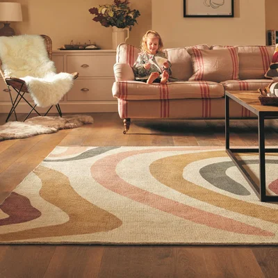 The Rug Seller Origins Expression 2 Abstract Rug In Multi160x230cm