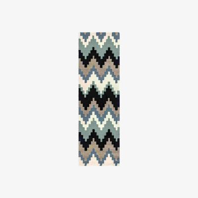 The Rug Seller Matrix MAX70 Cuzzo Hallway Runner Rugs in Blue&nbsp;70x240cm