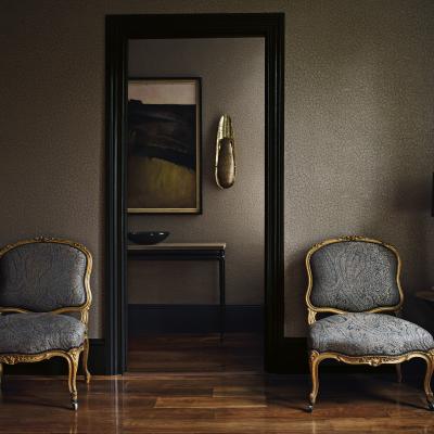 The Rug Seller Cracked Earth Wallpaper 312529 by Zoffany in Bronze Brown&nbsp;Roll