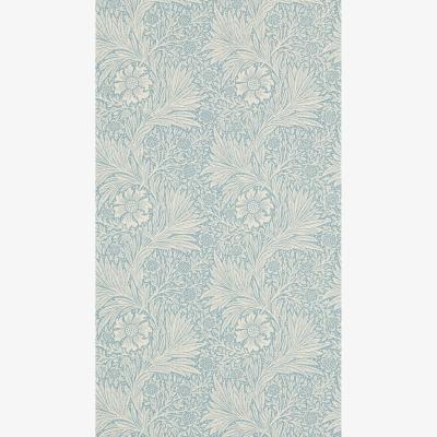 The Rug Seller Marigold Wallpaper 210368 by Morris & Co in Wedgewood Blue&nbsp;Roll