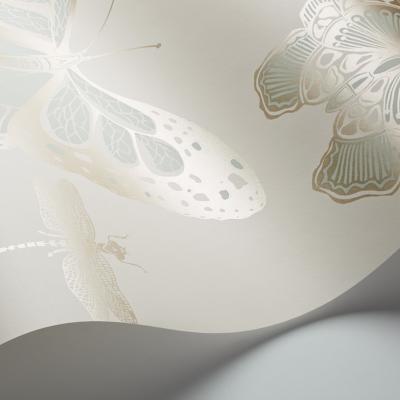 The Rug Seller Butterflies & Dragonflies Wallpaper 15065 by Cole & Son in Duck Egg GreenRoll