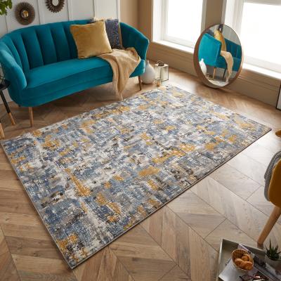 The Rug Seller Vinci 8024 Y  Distressed Rugs in  Multi