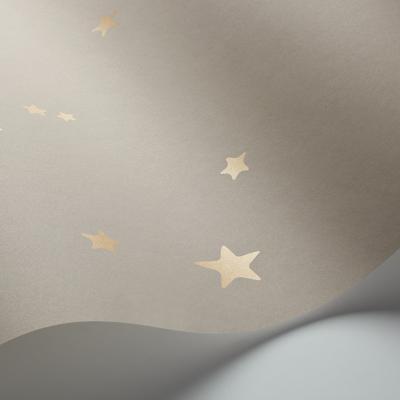 The Rug Seller Stars Wallpaper 3013 by Cole & Son in Metallic TaupeRoll