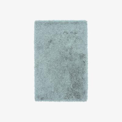 The Rug Seller Cascade Shaggy Rugs in Duck Egg Blue