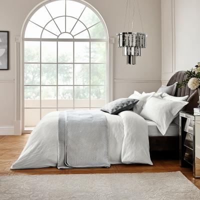The Rug Seller Sunburst Bedding Duvet Cover and Pillowcase by Helena Springfield in White&nbsp;140x200cm