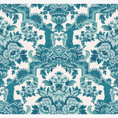 The Rug Seller Lola Wallpaper 13042 by Cole & Son in Petrol BlueRoll