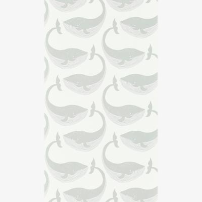 The Rug Seller Whale Of A Time Wallpaper 111272 by Scion in Slate Parchment&nbsp;Roll