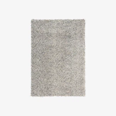 The Rug Seller Young 061805 Wool Shaggy Rugs in Blue Mix by Brink and Campman