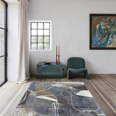 The Rug Seller Galleria Modern Abstract Rugs 63799 2626 in Blue&nbsp;160x230cm